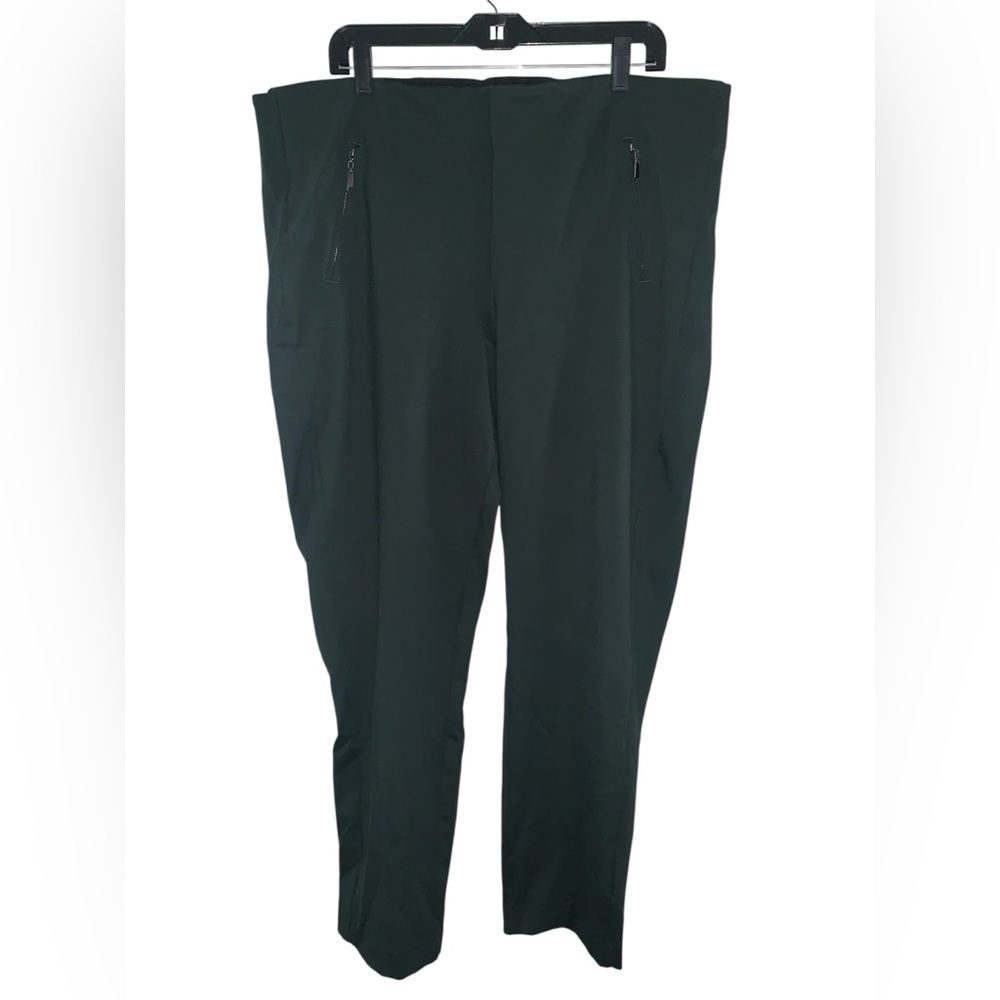 Liverpool Los Angelos Spruce Green Pull‎ On Ponte Dress Skinny Pant Size 18W